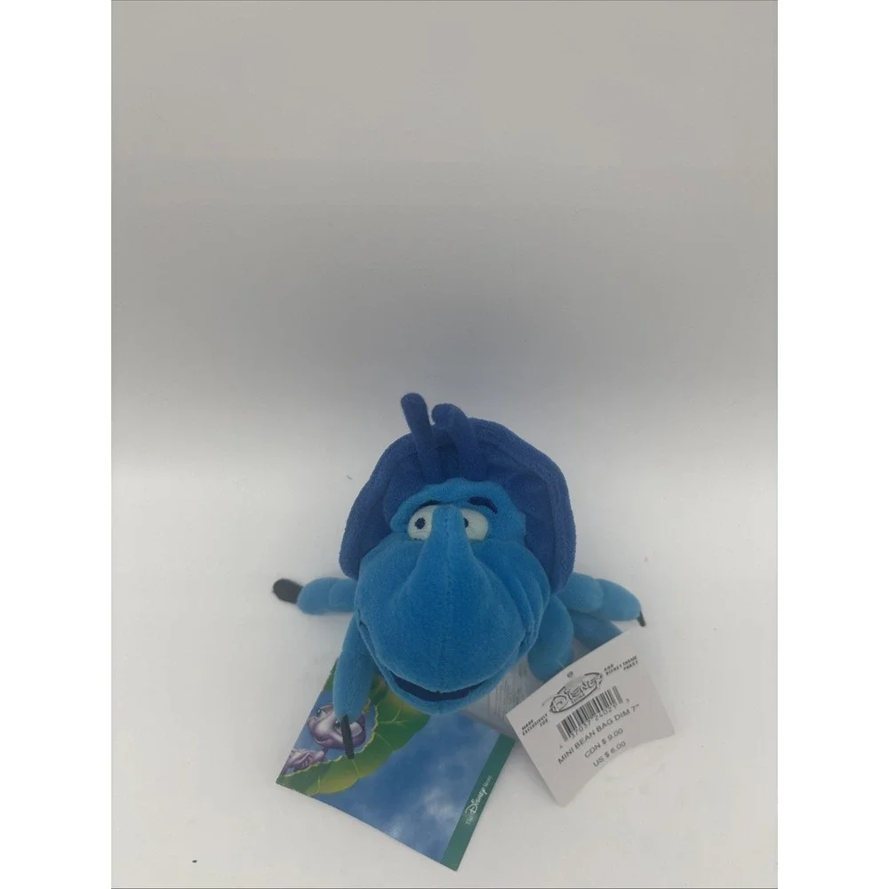 Vintage Disney Mini‎ Bean Bag Dim Beetle A Bugs Life 7